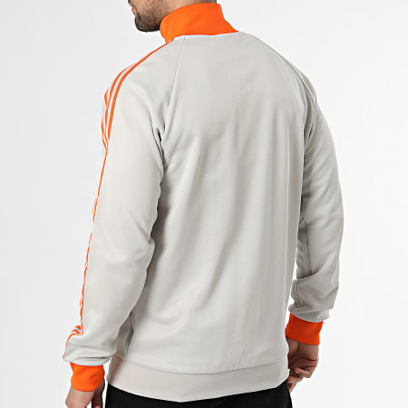 Adidas Originals - Veste Zippée A Bandes Bayern Munich Originals JZ2735 Beige Orange