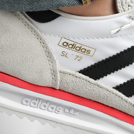 Adidas Originals - Baskets SL 72 RS JS0746 Footwear White Core Black Grey One x SUPERLACED