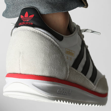 Adidas Originals - Baskets SL 72 RS JS0746 Footwear White Core Black Grey One x SUPERLACED