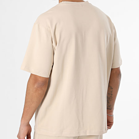 Classic Series - Completo T-Shirt E Pantaloncino Jogger 706 Beige
