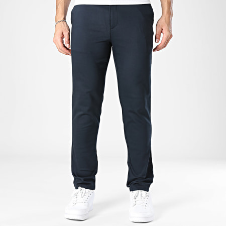 Classic Series - Pantalone Chino 130 Blu Navy