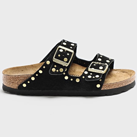 BIRKENSTOCK - Sandales Femme Arizona Rivet Border Black