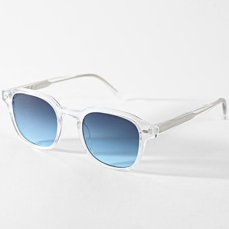 Frilivin - Lunettes De Soleil 004 Transparent Bleu Marine Dégradé