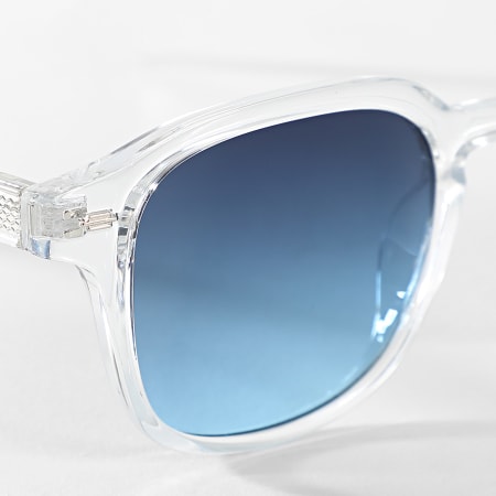 Frilivin - Lunettes De Soleil 004 Transparent Bleu Marine Dégradé