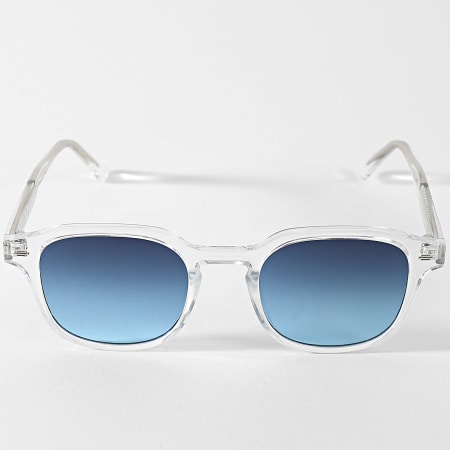 Frilivin - Lunettes De Soleil 004 Transparent Bleu Marine Dégradé