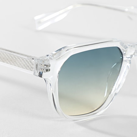 Frilivin - Sunglass 5039 Transparent Light Blue Gradient