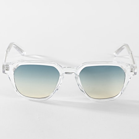 Frilivin - Sunglass 5039 Transparent Light Blue Gradient