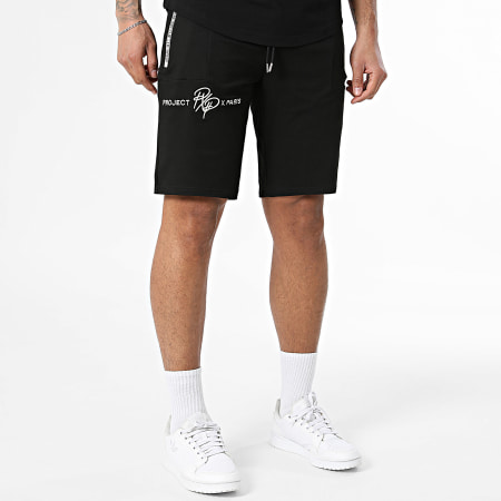 PXP - Ensemble Tee Shirt Et Short Jogging 2210218 2240218 Noir