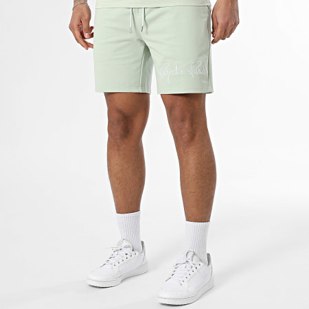 PXP - Ensemble Tee Shirt Et Short Jogging 1910076 2340014 Vert Clair