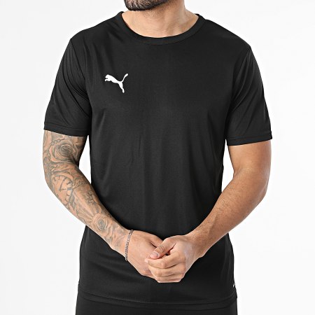 Puma - Co-ord Set T-Shirt En Casual Short Jogging Team Rise 706132 704942 Zwart