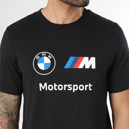 Puma - Camiseta BMW MMS Essential Logo 635430 Negro