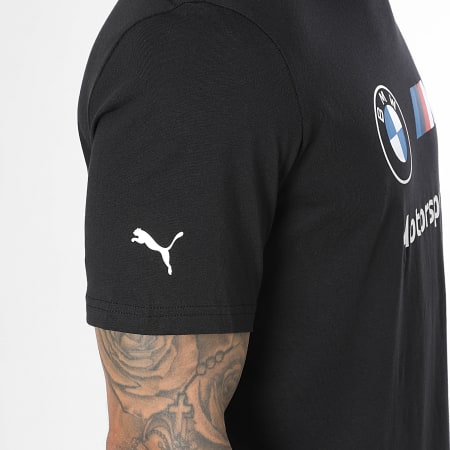 Puma - Camiseta BMW MMS Essential Logo 635430 Negro