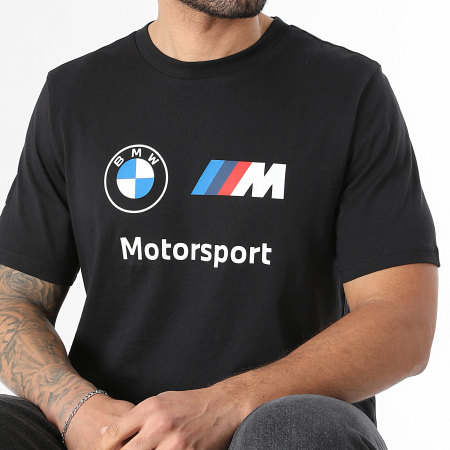 Puma - Camiseta BMW MMS Essential Logo 635430 Negro