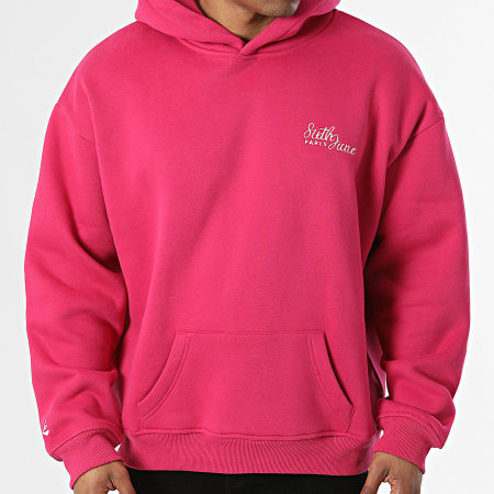 Sixth June - Sudadera con capucha M12944KSW Rosa Fucsia