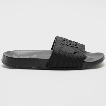 Comme Des Loups - Claquettes Rubb Noir