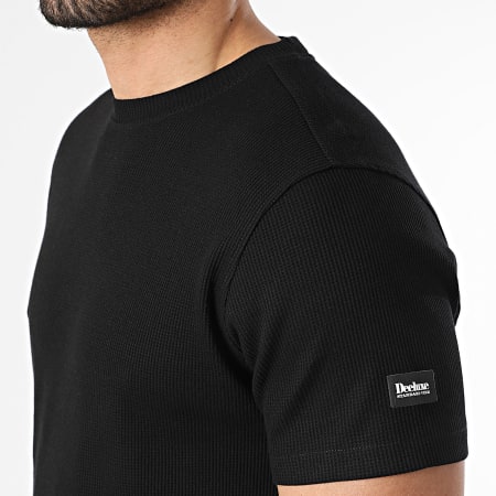 Deeluxe - Conjunto Camiseta Y Pantalón Corto Cargo Waffle Mckay Hobart 05T1057M T757M Negro