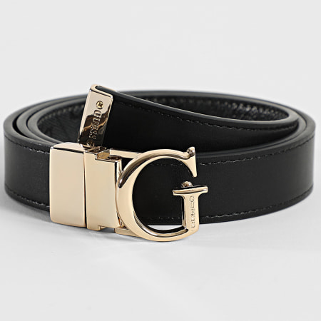 Guess - Ceinture Réversible Femme BW9349-P6225 Noir Gris Anthracite Doré