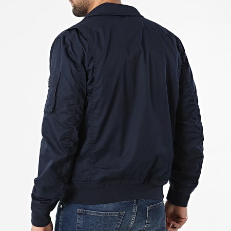 Schott NYC - Jacket Zip Cabart Navy Blue - Ryses