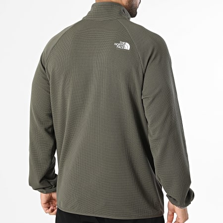 The North Face - Jas Met Rits Wafel Kecha A8G0W Kaki Groen