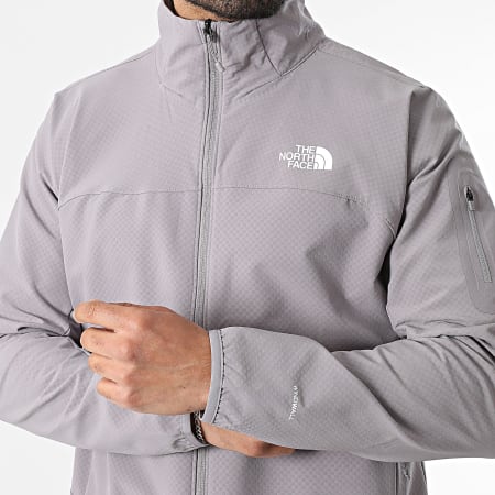The North Face - Jass Hoodie Met Rits Tek App A8B58 Grijs