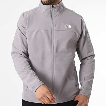 The North Face - Jass Hoodie Met Rits Tek App A8B58 Grijs