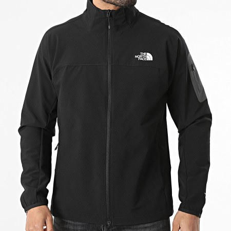 The North Face - Jass Hoodie Met Rits Tek App A8B58 Zwart