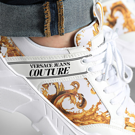 Versace Jeans Couture - Baskets Fondo Speedtrack YA3SC2-ZPB72 White Renaissance