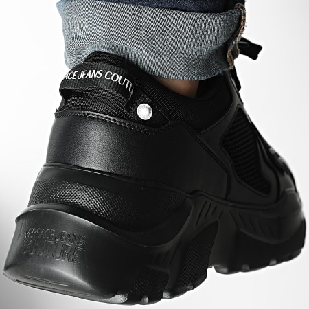 Versace Jeans Couture - Zapatillas Fondo Speedtrack YA3SC4-ZSE20 Negro Blanco