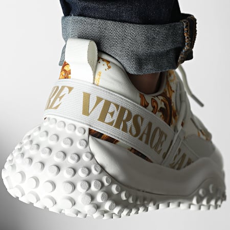Versace Jeans Couture - Baskets Fondo Hyber YA3SN2-ZSE12 Off White White Renaissance