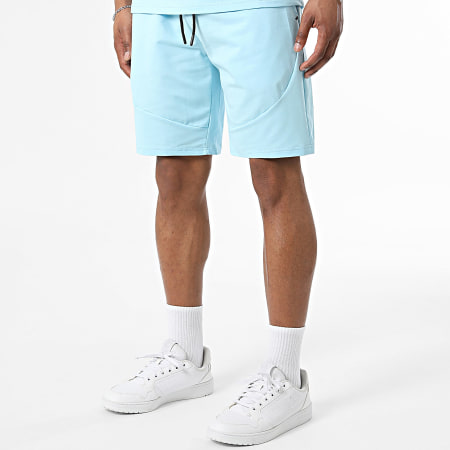 Classic Series - Ensemble Tee Shirt Et Short Jogging 765 Bleu Clair