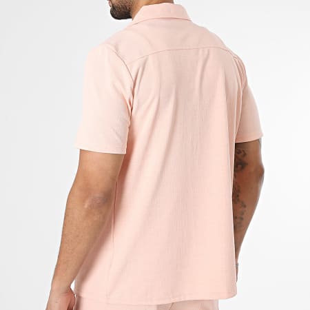 Classic Series - Ensemble Chemise Manches Courtes Et Short Jogging 090 Rose