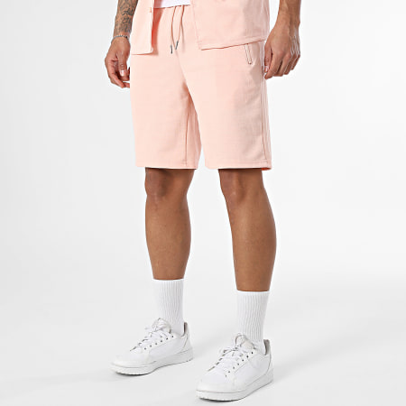 Classic Series - Ensemble Chemise Manches Courtes Et Short Jogging 090 Rose