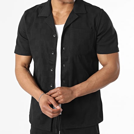 Classic Series - Ensemble Chemise Manches Courtes Et Short Jogging 309 Noir