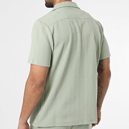 Classic Series - Ensemble Chemise Manches Courtes Et Short Jogging 300 Vert Clair