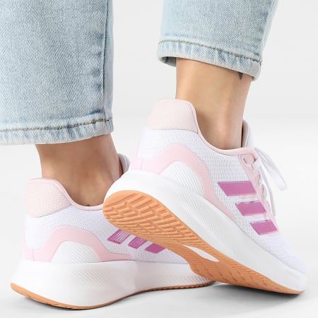 Adidas Sportswear - Baskets Femme Runfalcon 5 J JP9396 Cloud White Clear Pink Gum