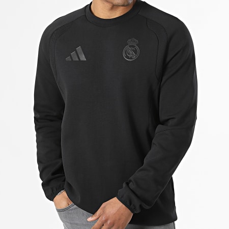 Adidas Sportswear - Sweat Crewneck Real Madrid Tiro KC7807 Noir