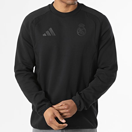 Adidas Sportswear - Sweat Crewneck Real Madrid Tiro KC7807 Noir