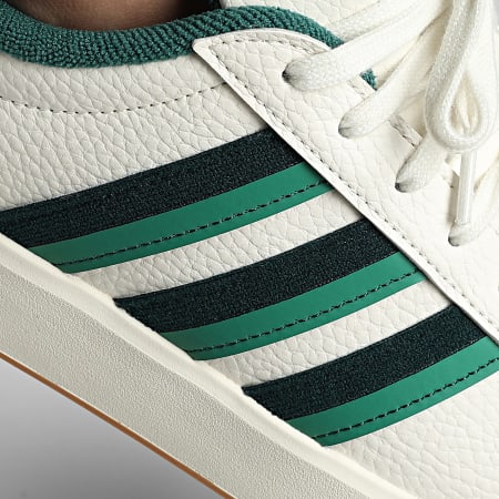 Adidas Sportswear - Baskets Grand Court 3.0 JQ7294 Core White Aurora Ivy Semi Court Green