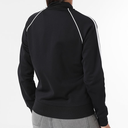 Adidas Originals - Veste Zippée A Bandes Femme SST TT KD7986 Noir