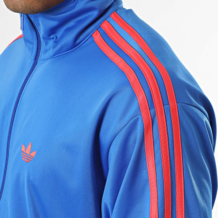 Adidas Originals - Veste Zippée A Bandes Firebird KD8310 Bleu Roi