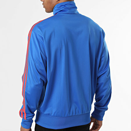 Adidas Originals - Veste Zippée A Bandes Firebird KD8310 Bleu Roi