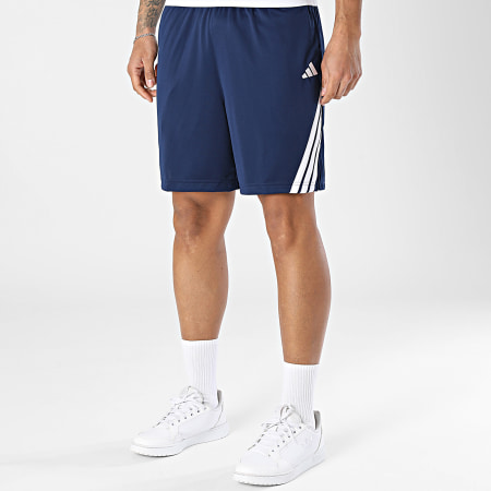 Adidas Sportswear - Short Jogging A Bandes 3 Stripes JN4737 Bleu Marine