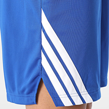 Adidas Sportswear - Short Jogging A Bandes 3 Stripes JN4741 Bleu Roi
