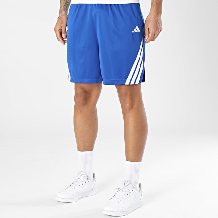 Adidas Sportswear - Short Jogging A Bandes 3 Stripes JN4741 Bleu Roi