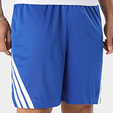 Adidas Sportswear - Short Jogging A Bandes 3 Stripes JN4741 Bleu Roi