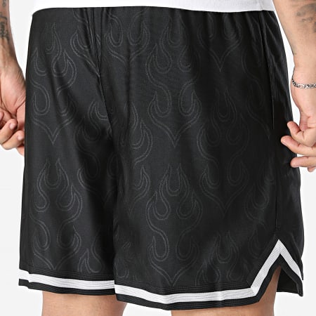 Adidas Originals - Short Jogging Jacquard KA9361 Noir