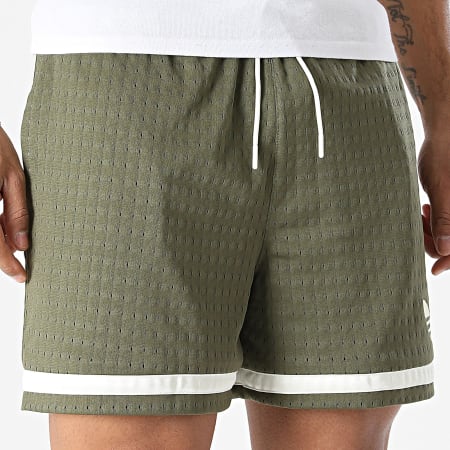 Adidas Originals - Short Jogging Warp Knit KB6155 Vert Kaki