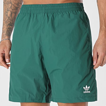 Adidas Originals - Short De Bain Essential Woven KD1312 Vert Foncé