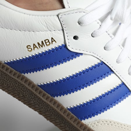 Adidas Originals - Baskets Samba OG JR0909 Footwear White Lucid Blue Gum 5