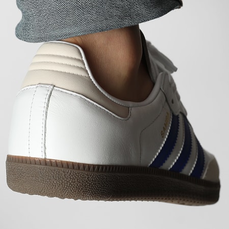 Adidas Originals - Baskets Samba OG JR0909 Footwear White Lucid Blue Gum 5